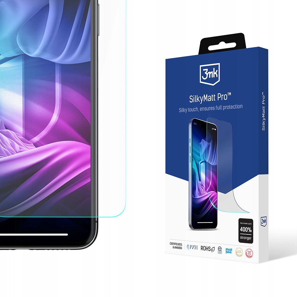 3MK ochranná fólia na Samsung Galaxy S24 Ultra 1 ks + 3mk vlhčená utierka CareWipe 1 ks.